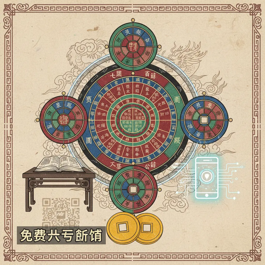 免費八字算命 - 八字命盤