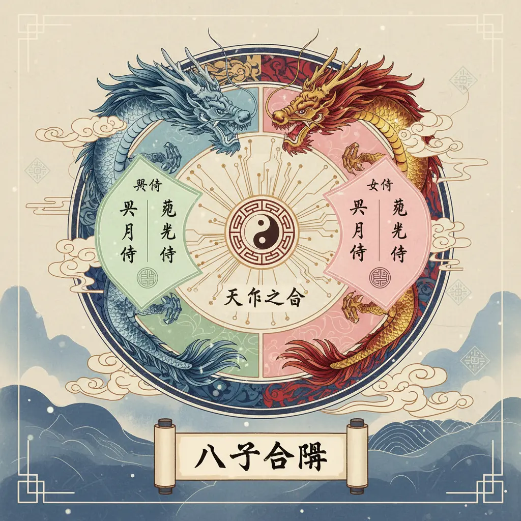 命盤八字 - 八字合盤