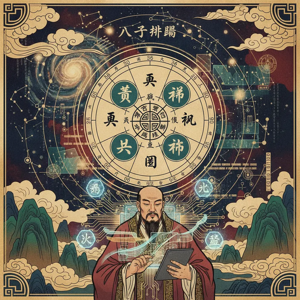 八字批命 - 八字排盤