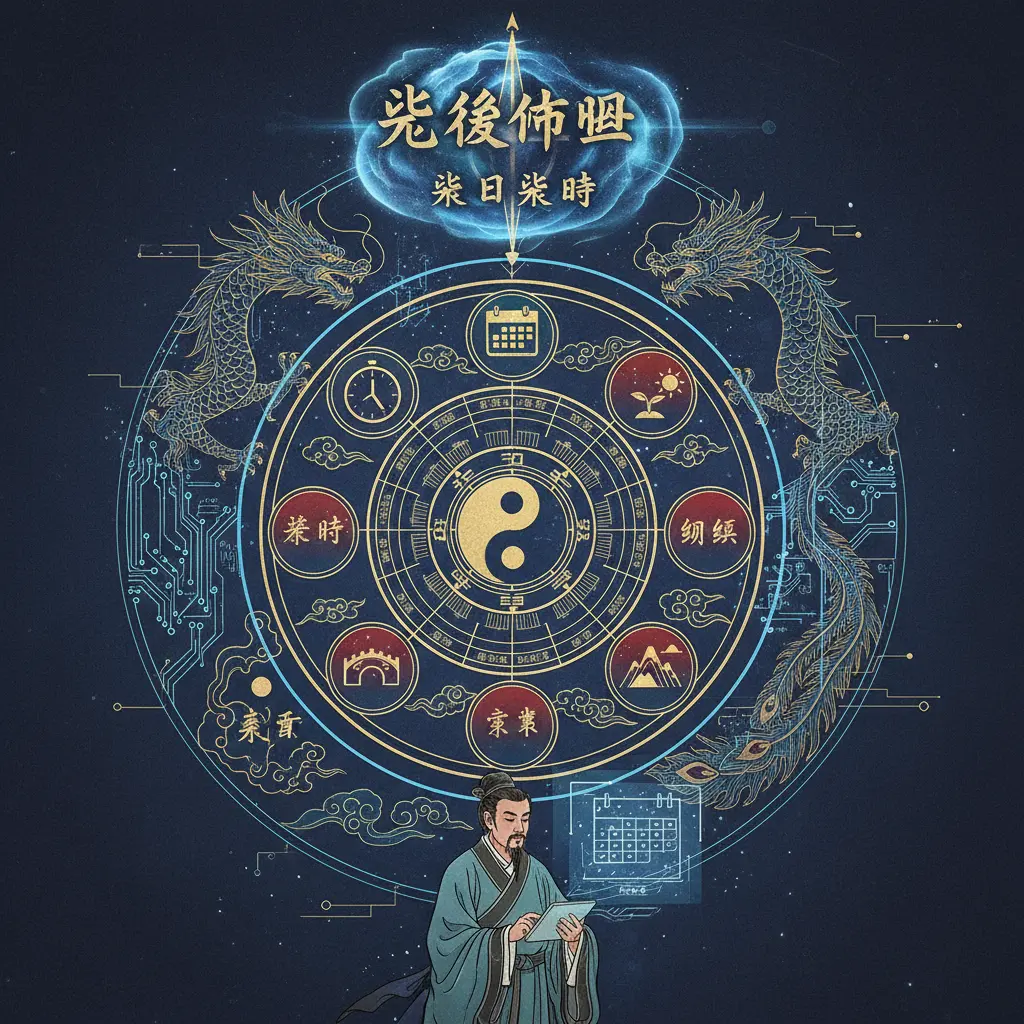 擇日擇時 - 紫微命盤