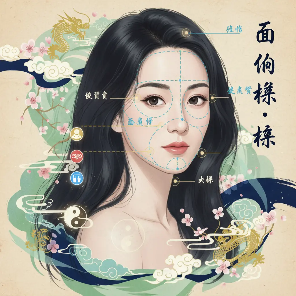 面相分析 - 李嘉欣