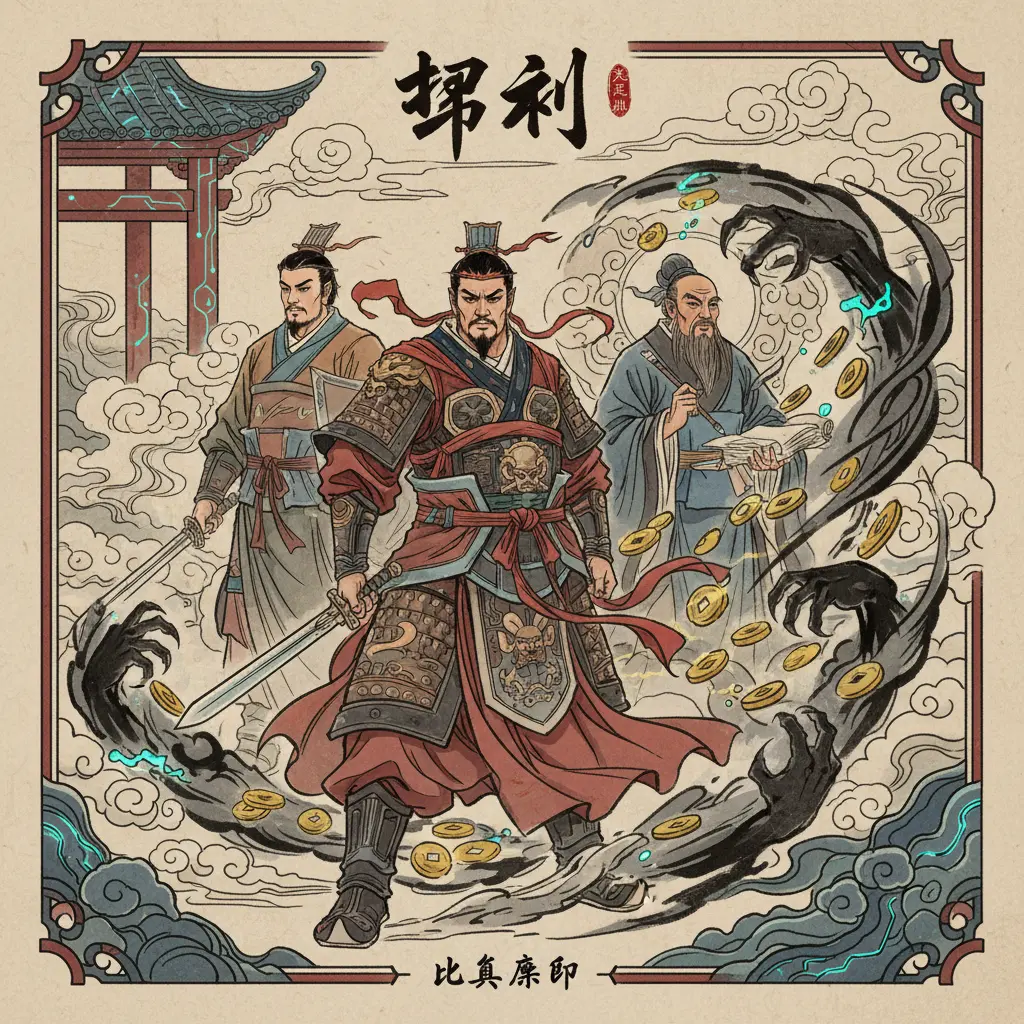 比肩偏印 - 劫財