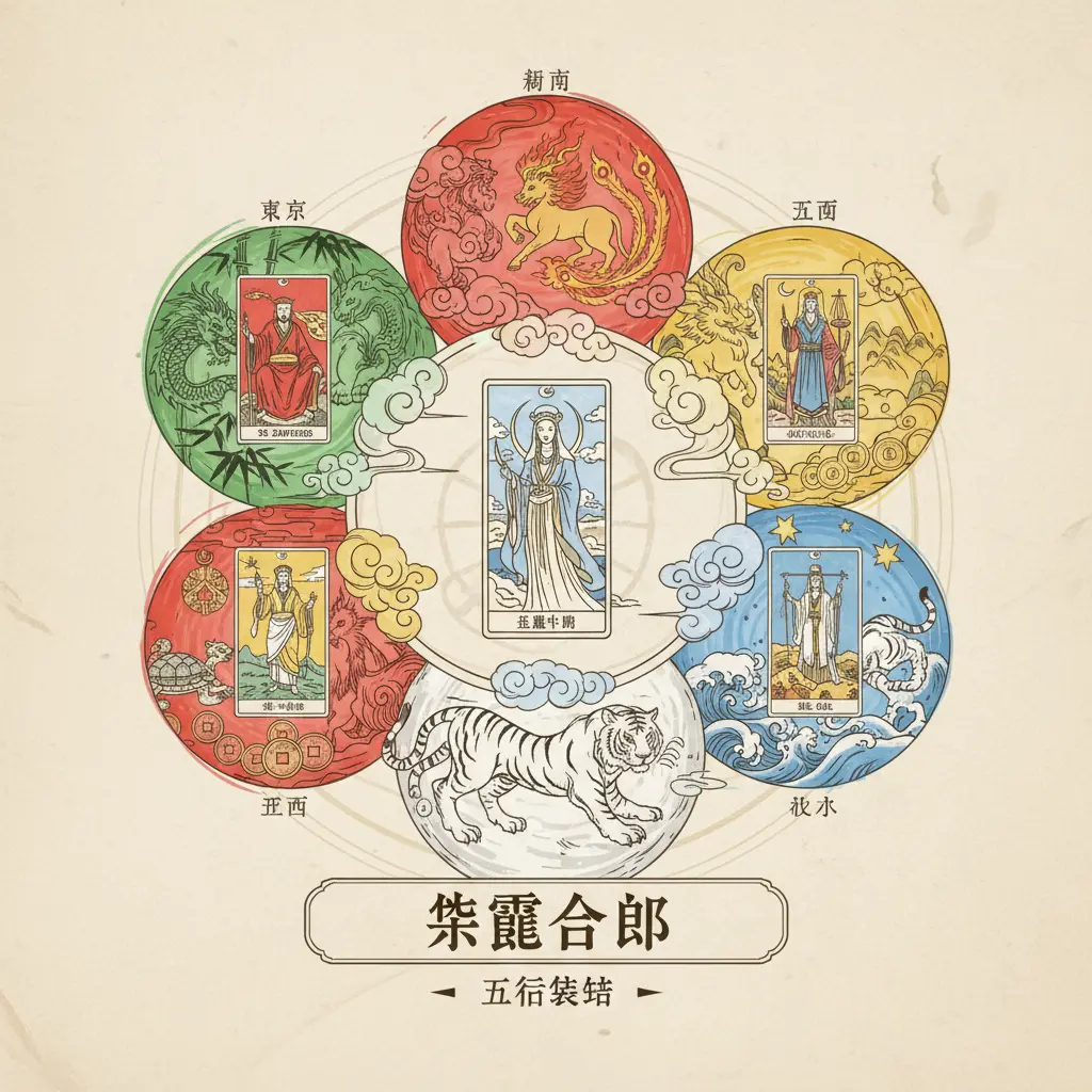 五行結構 - 塔羅占卜