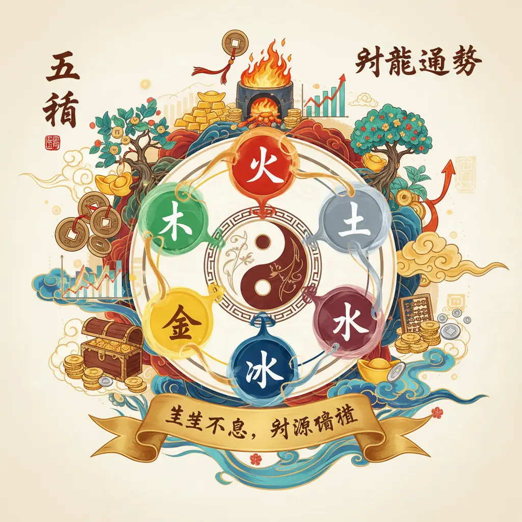 財富運勢 - 五行