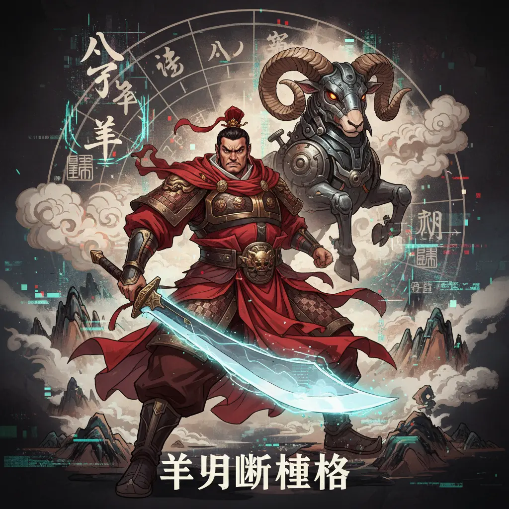 八字斷性格 - 羊刃