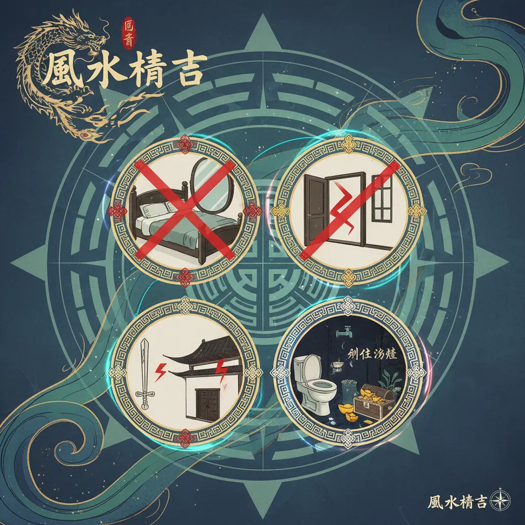 風水佈局 - 風水禁忌