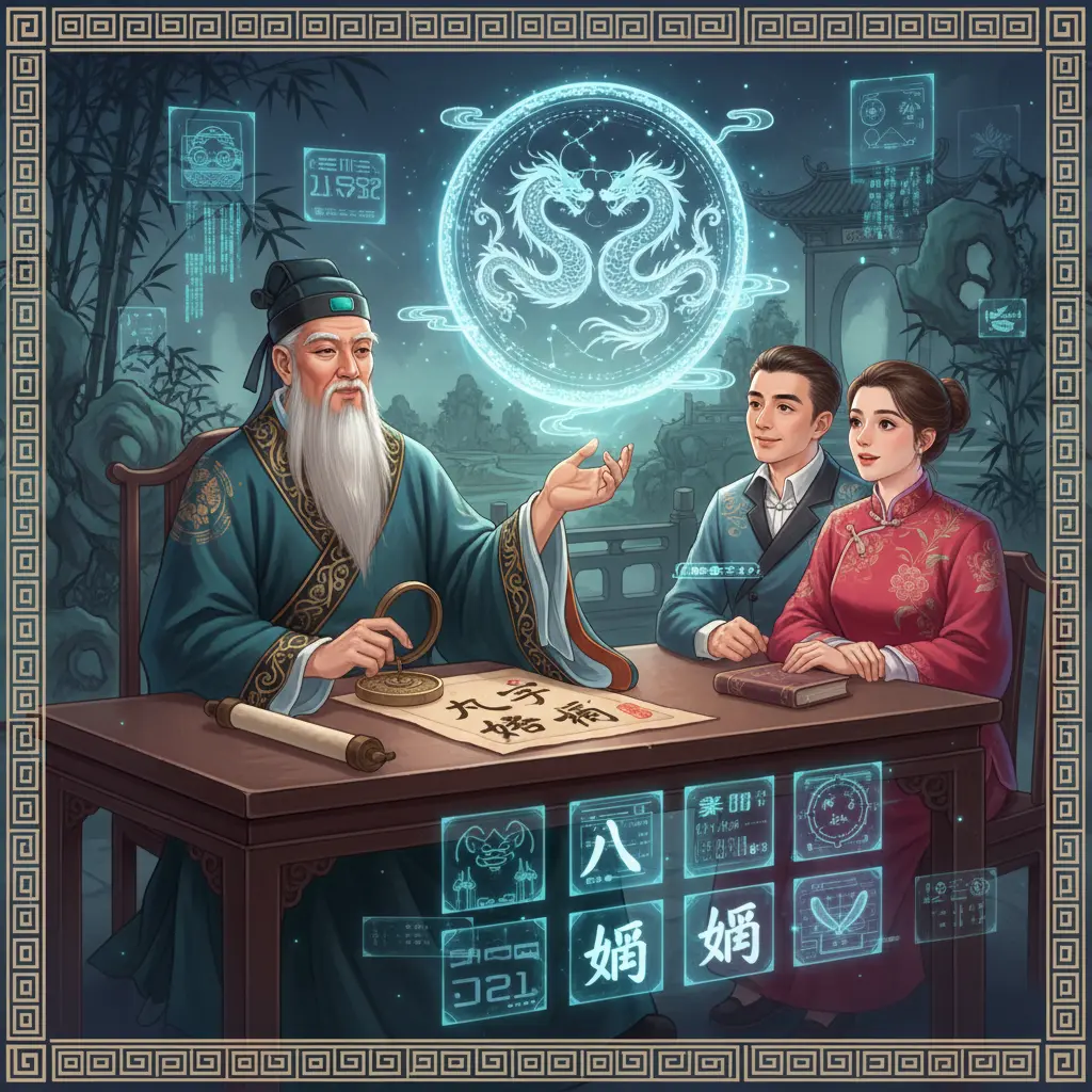 八字斷婚姻 - 算命師