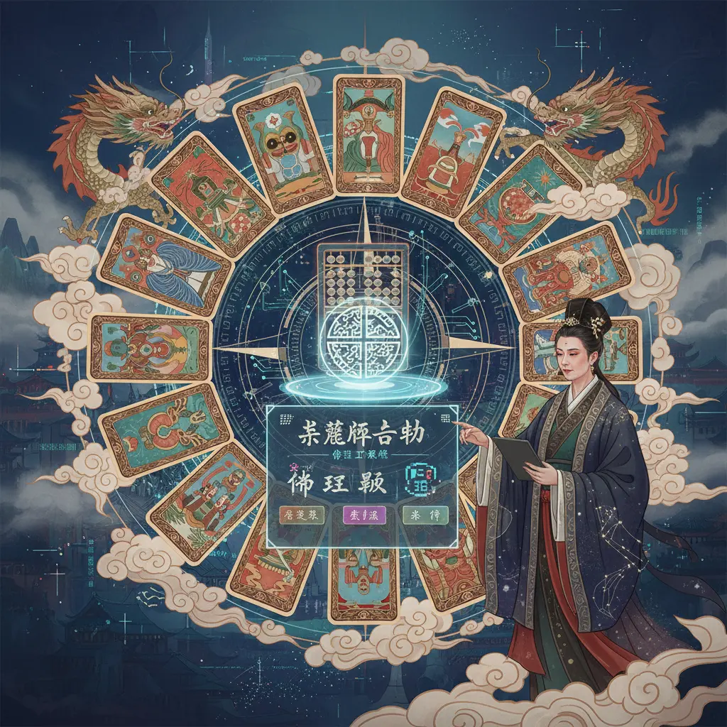 命理工具軟體 - 塔羅牌占卜