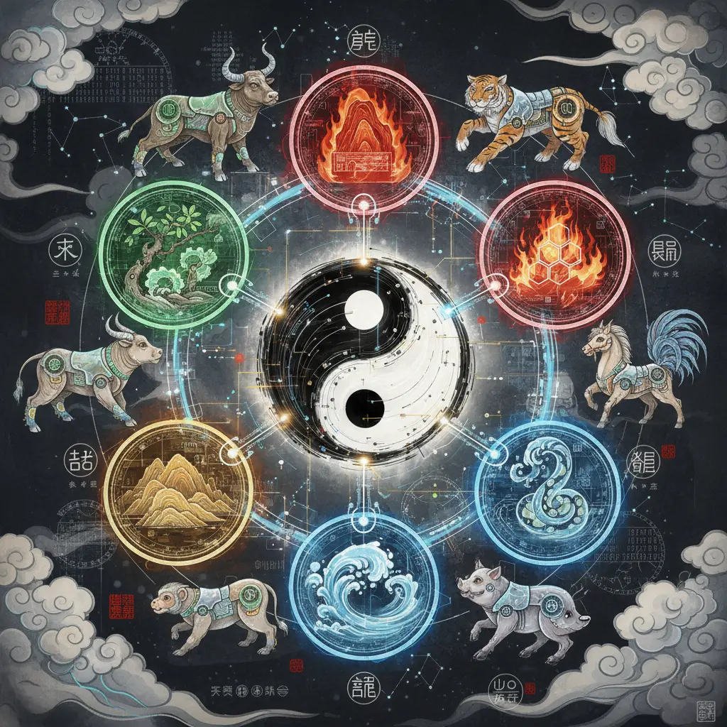 十二地支理論 - 陰陽五行