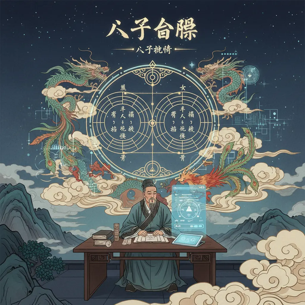 八字批命 - 八字合盤