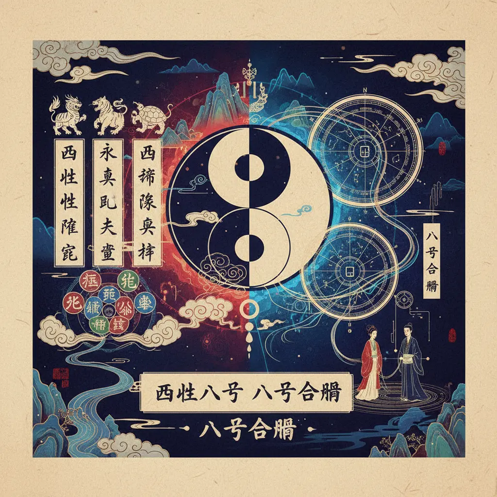 八字合盤 - 四柱八字