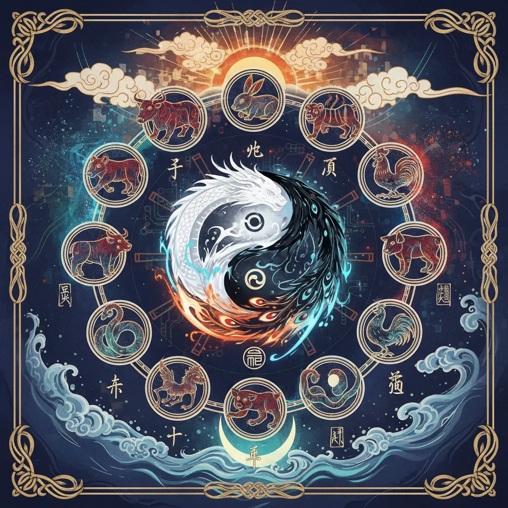 十二地支理論 - 陰陽