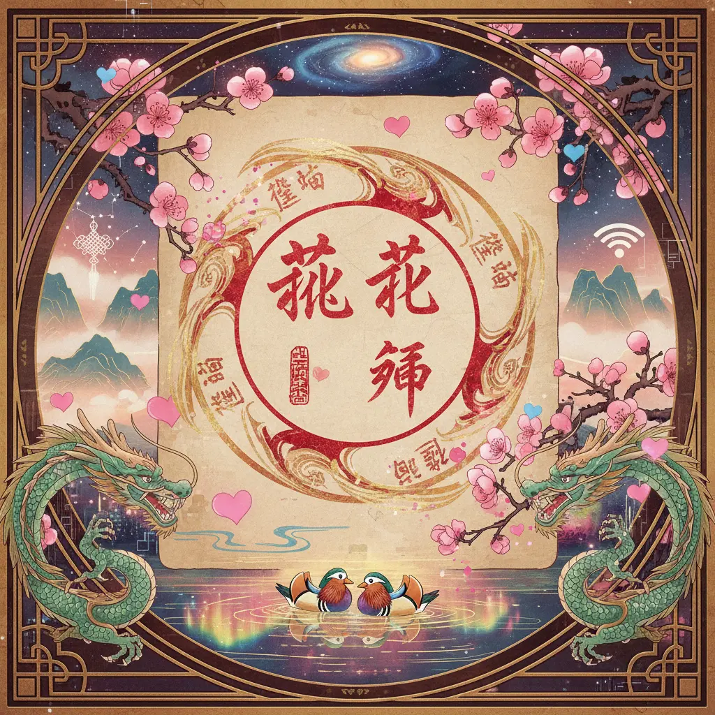 催旺桃花 - 桃花符