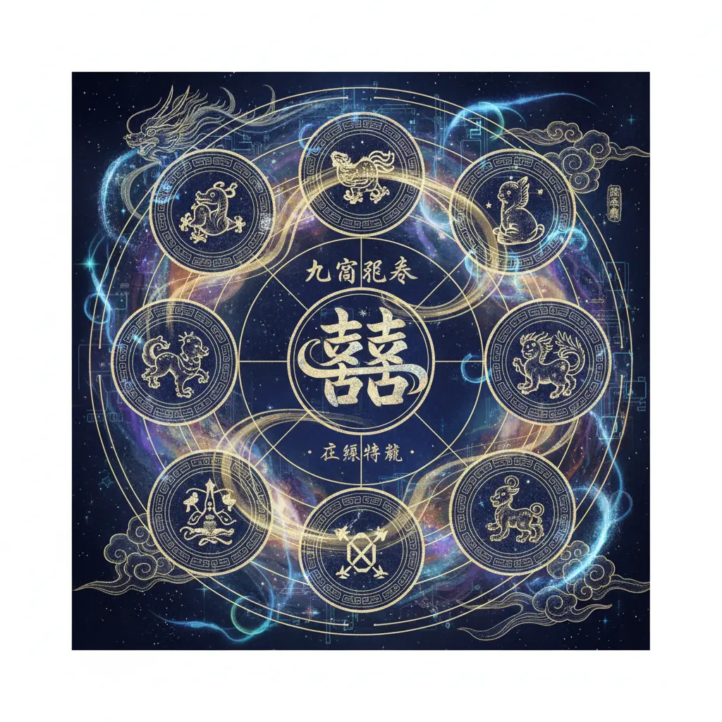 正緣特徵 - 九宮飛星