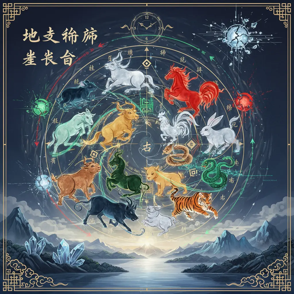 生克合 - 地支相破