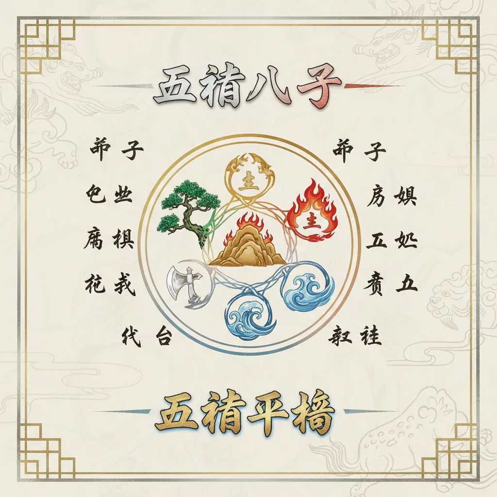 五行八字 - 五行平衡