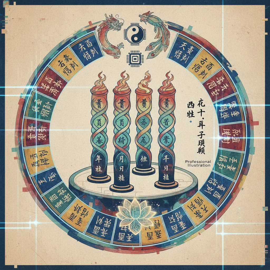 六十甲子理論 - 四柱