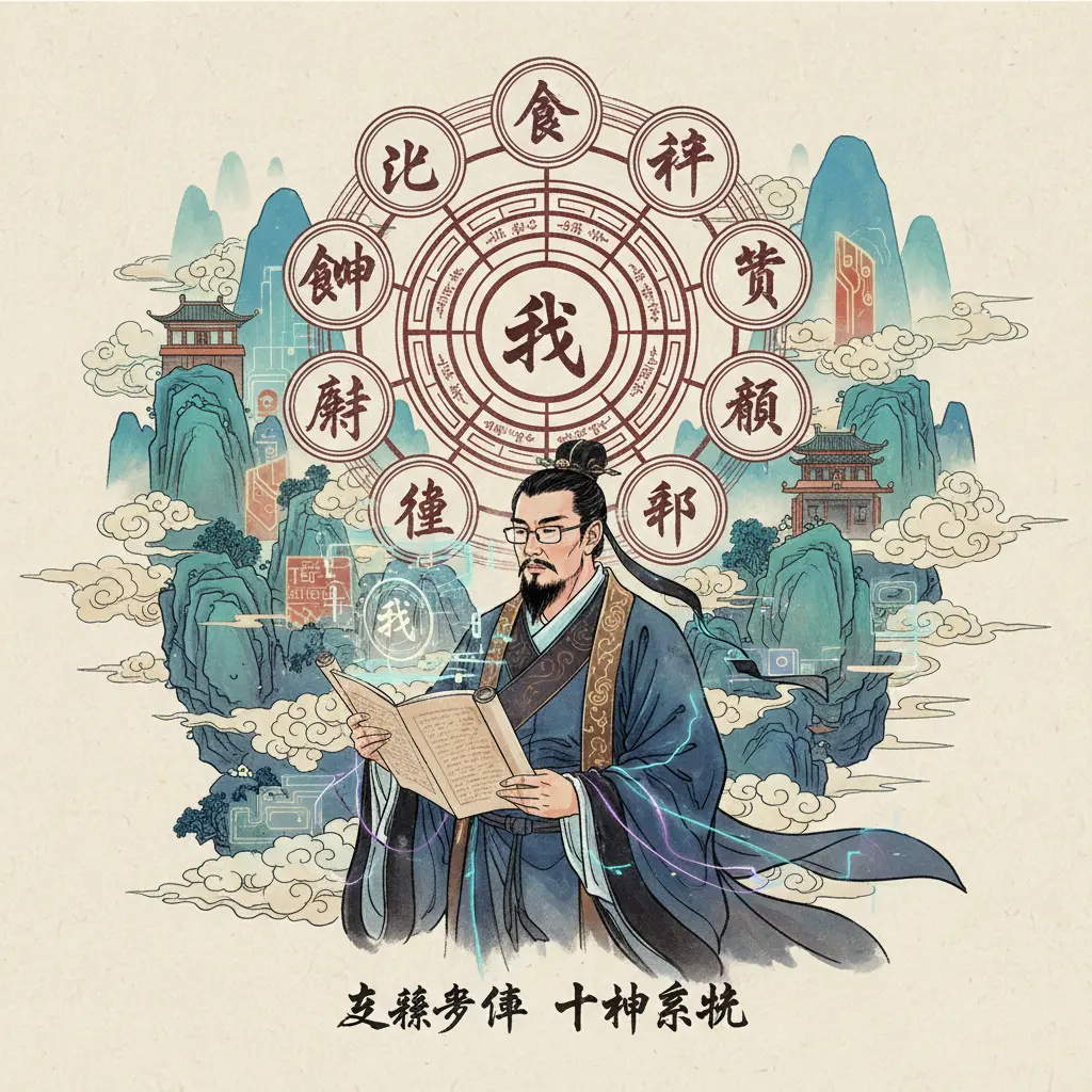 玄燊師傅 - 十神系統