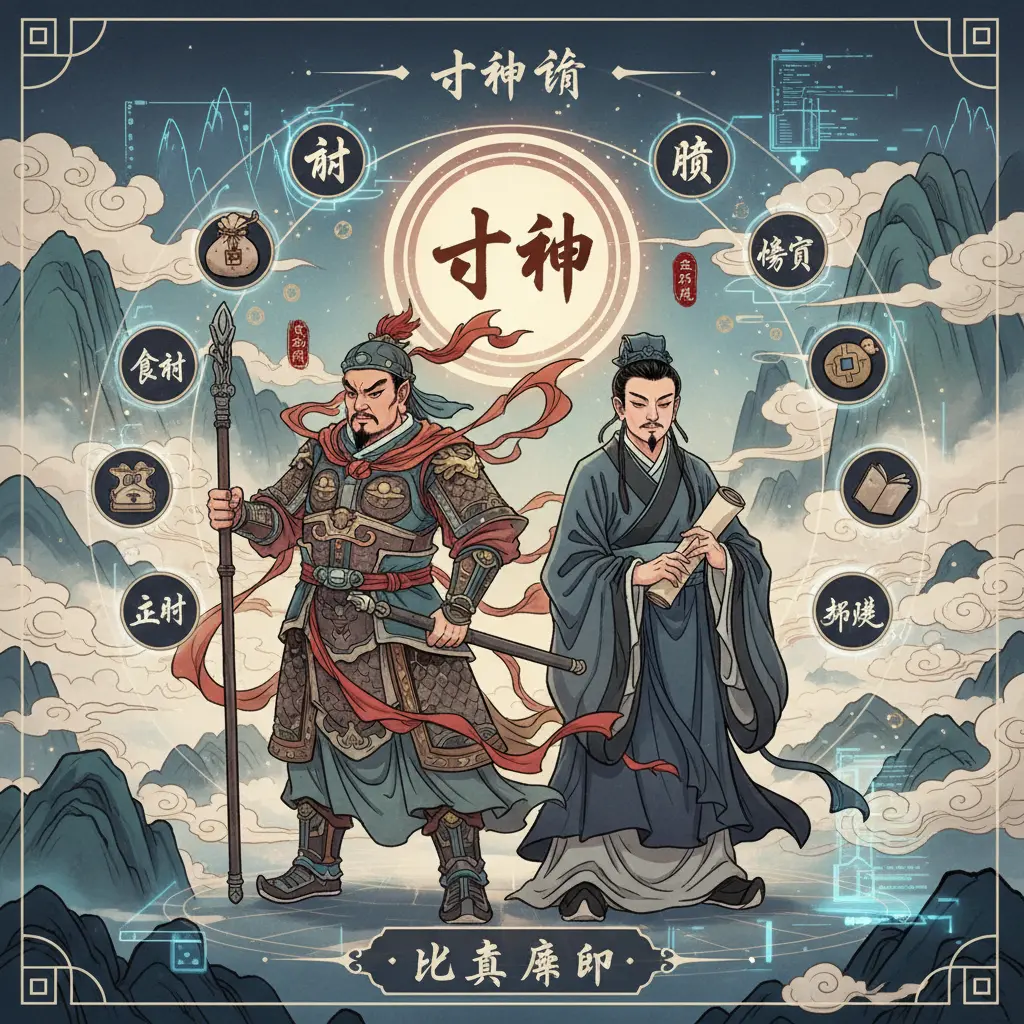 比肩偏印 - 十神