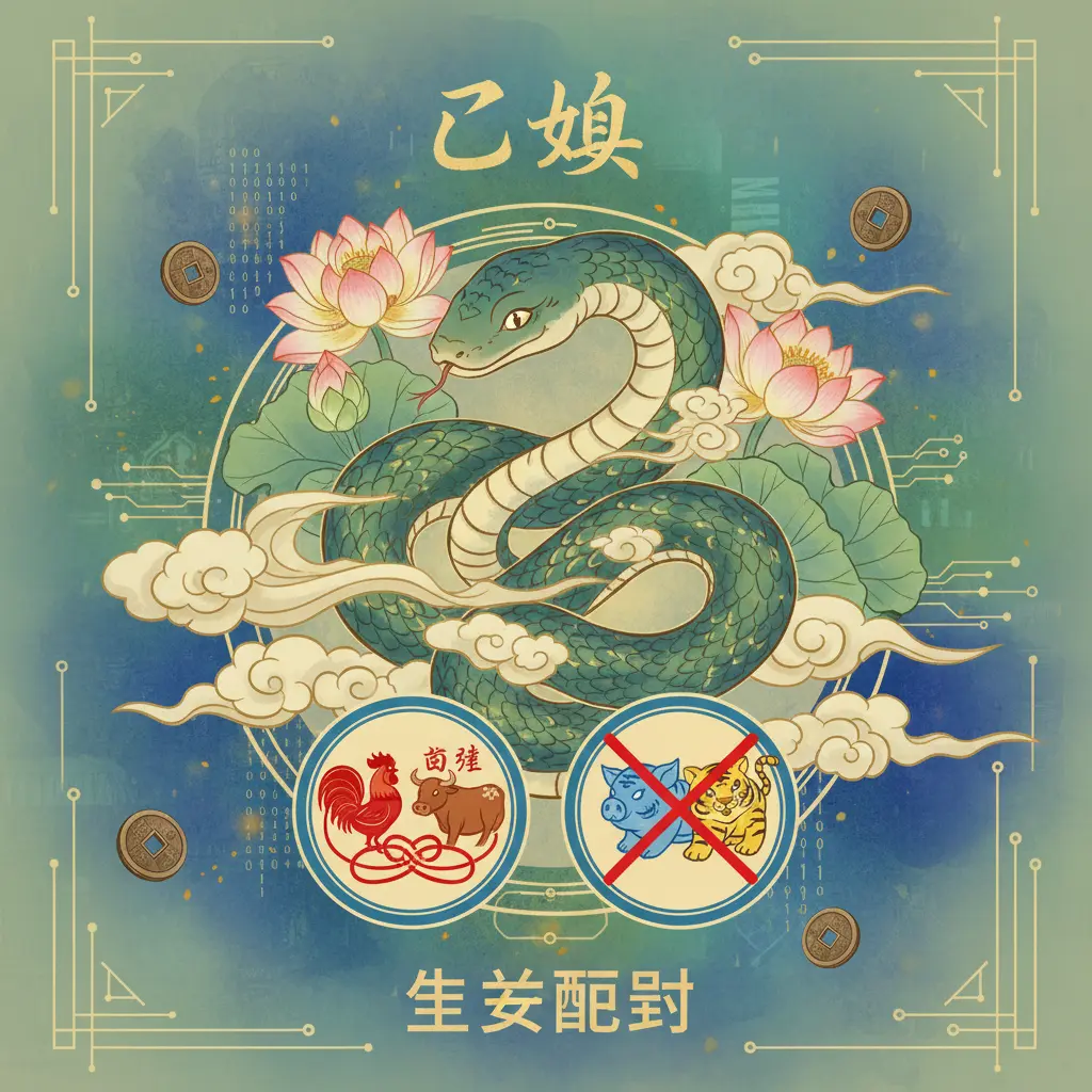 生肖配對 - 巳蛇