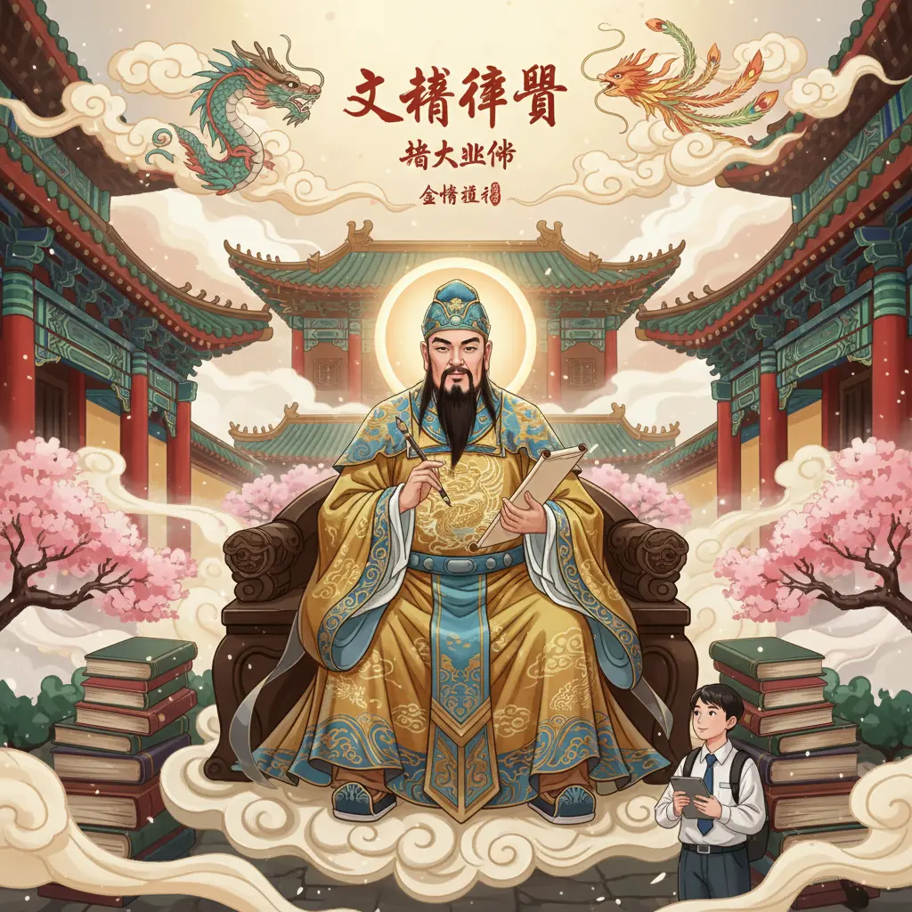 黃大仙廟 - 文昌帝君