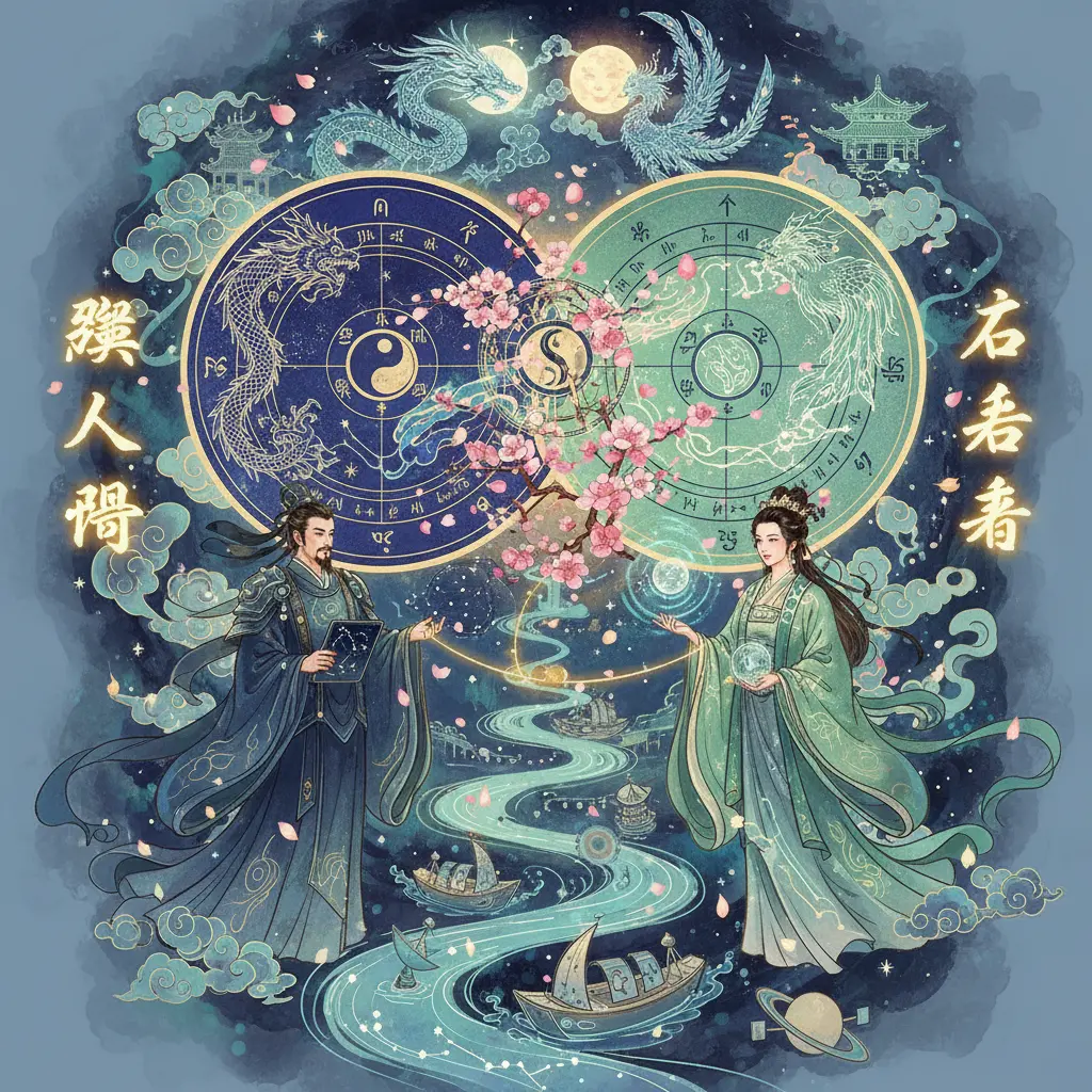 占星 - 雙人合盤