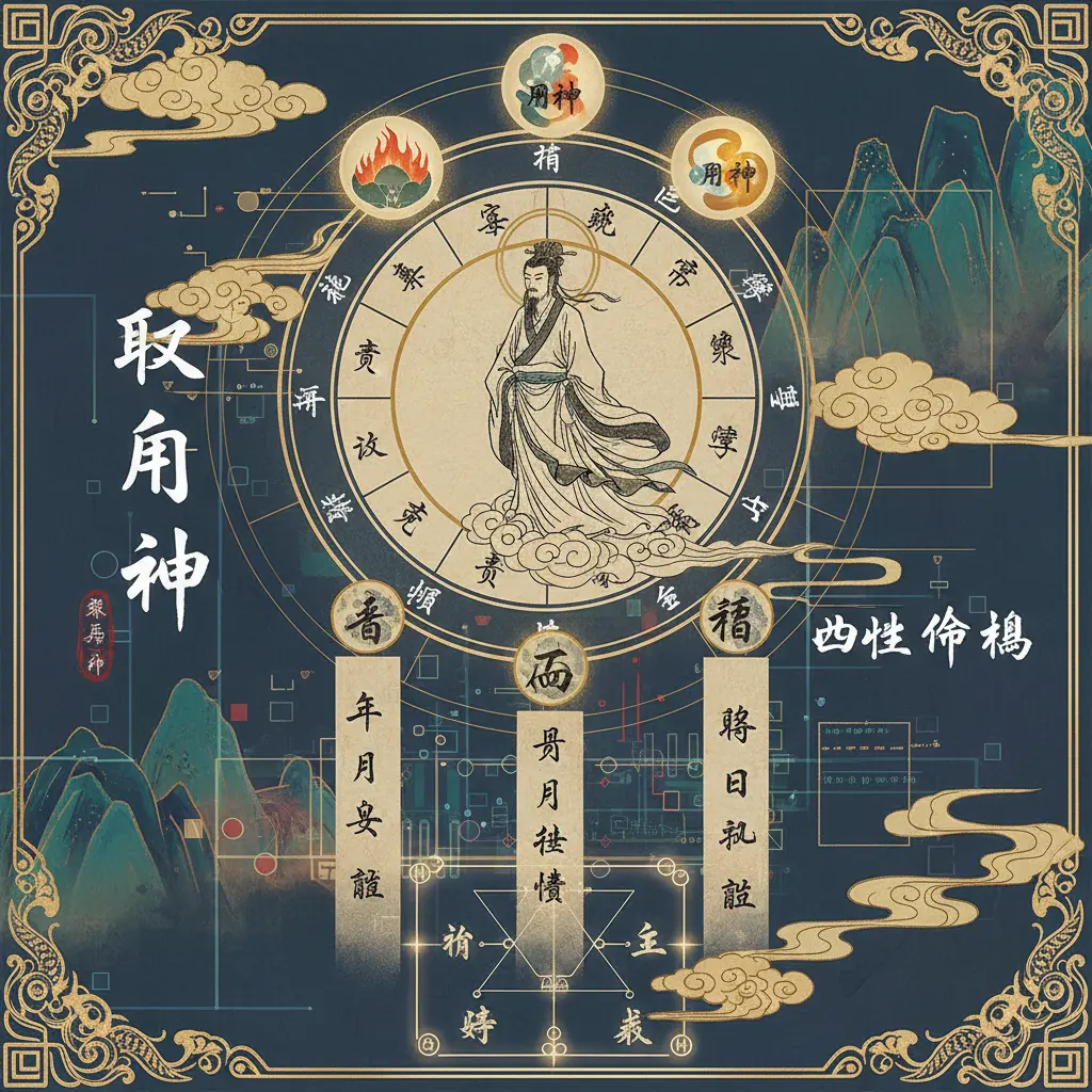 四柱命盤 - 取用神