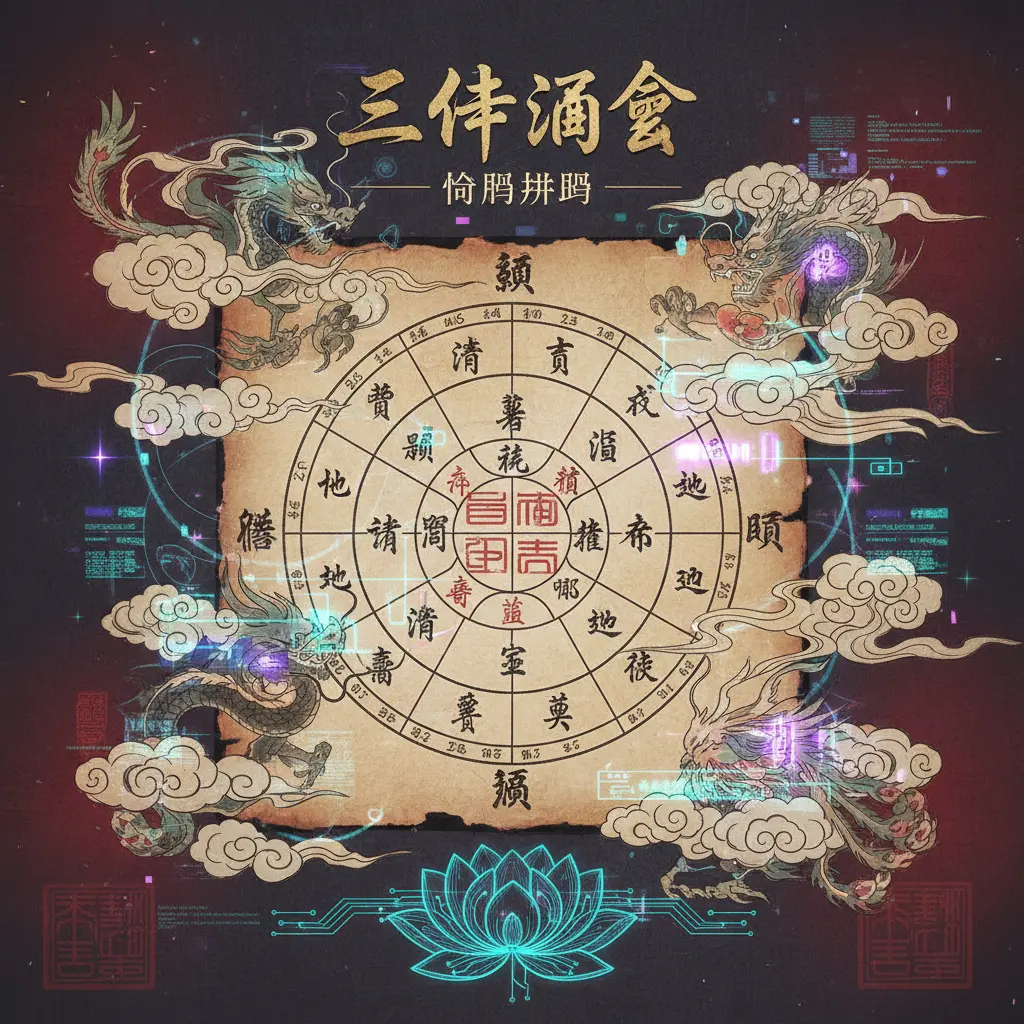 命盤排盤 - 三命通會