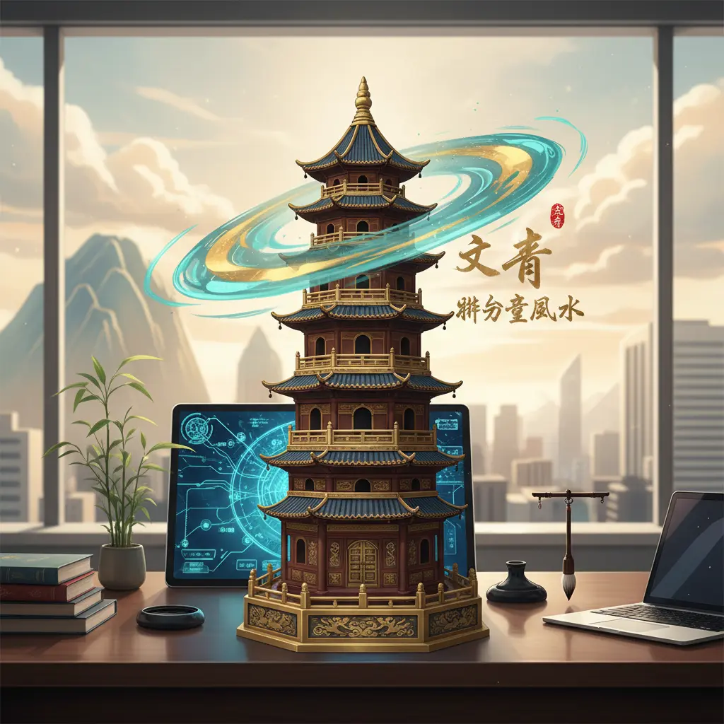 辦公室風水 - 文昌塔