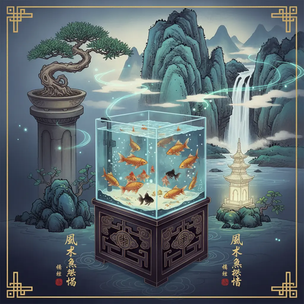 風水擺設 - 風水魚缸