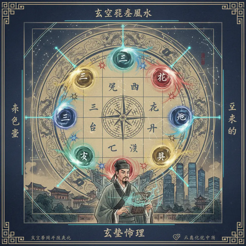 玄學命理 - 玄空飛星風水