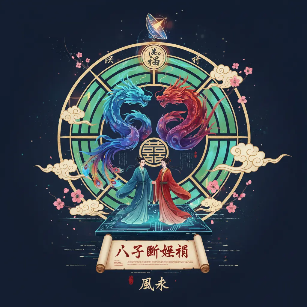 八字斷婚姻 - 風水