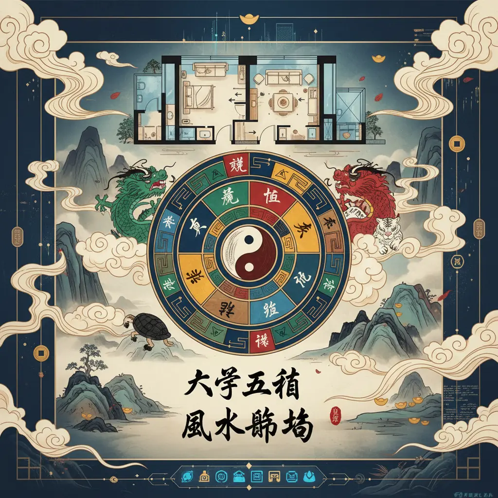 八字五行 - 風水佈局