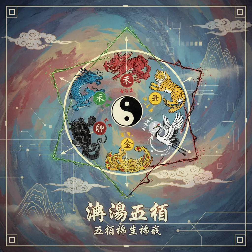五行相生相剋 - 陰陽五行