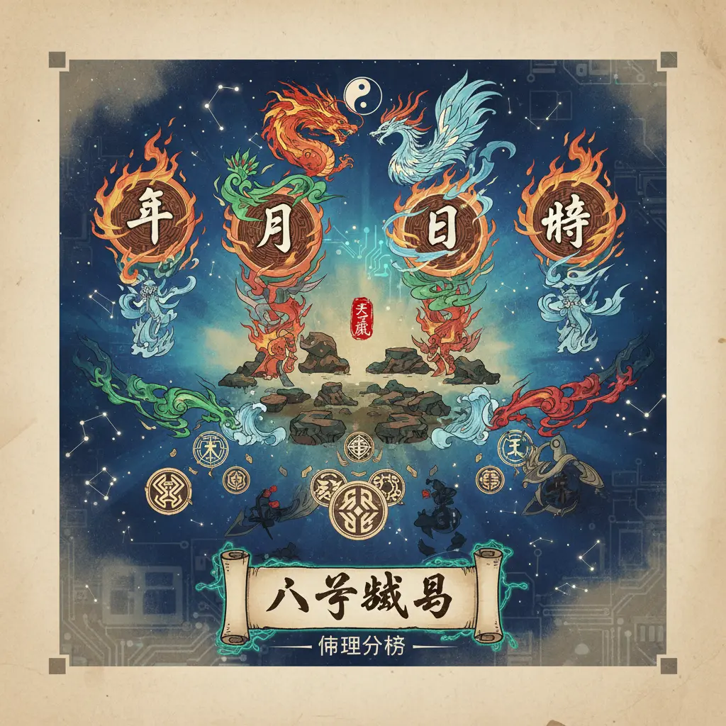 八字批命 - 八字戰局