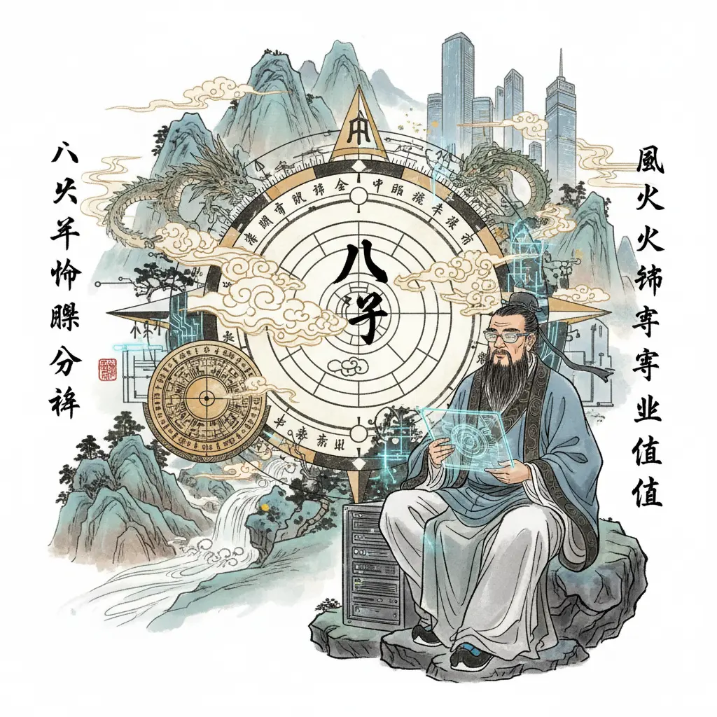 風水師專業價值 - 八字命盤分析