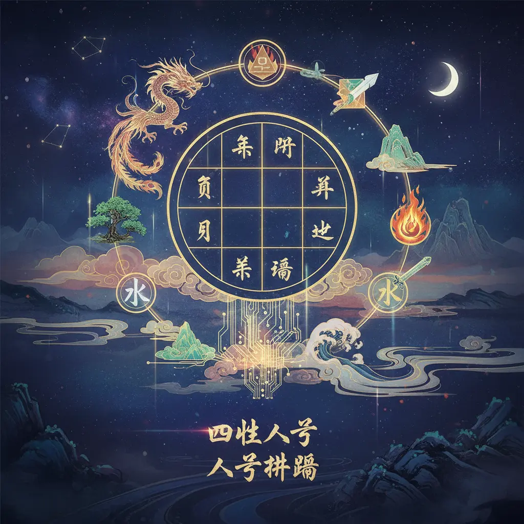 八字排盤 - 四柱八字