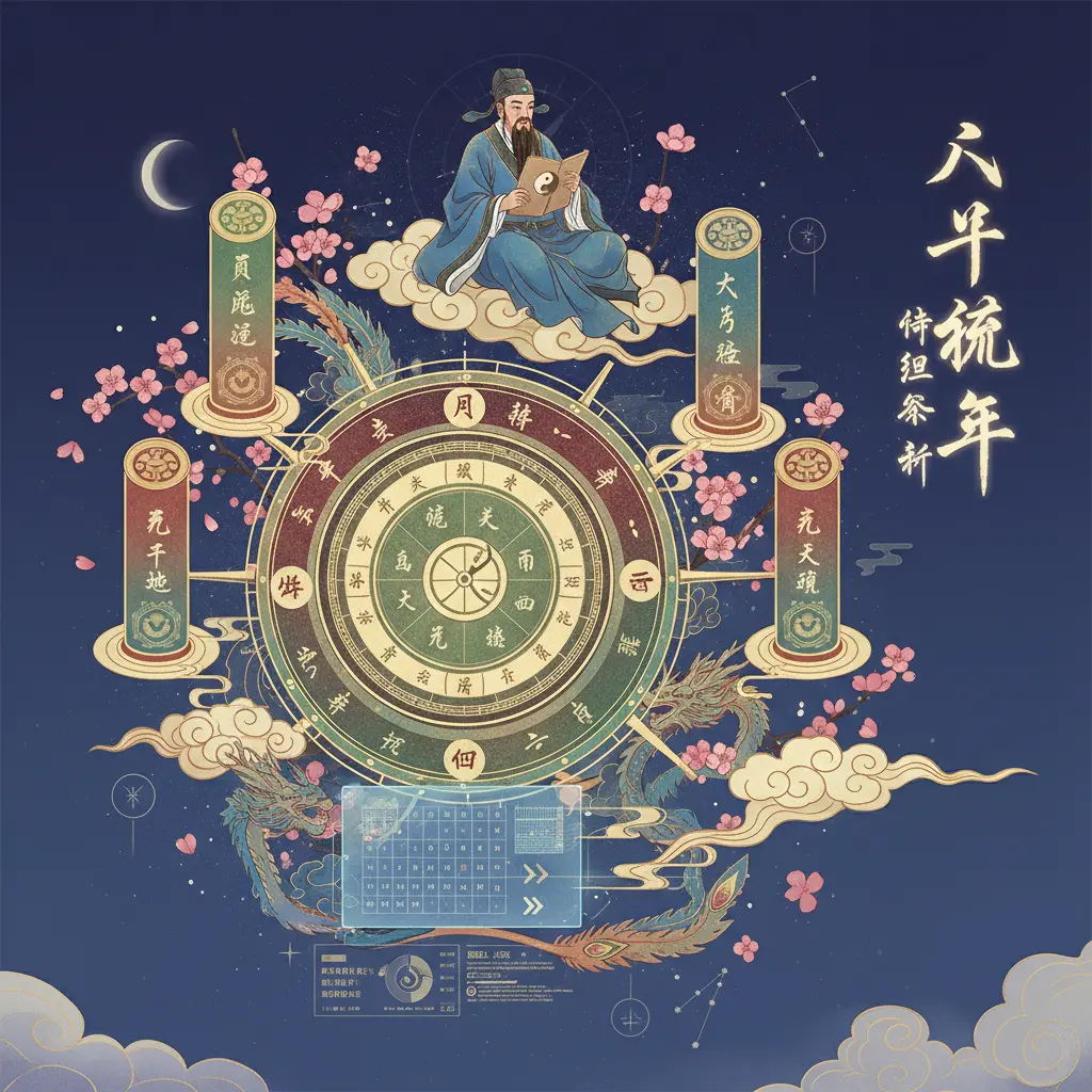 命理解析 - 八字流年