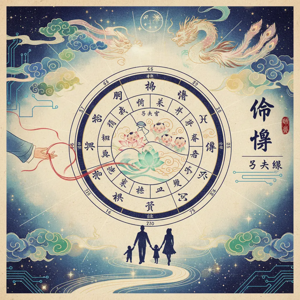 子女緣 - 命盤