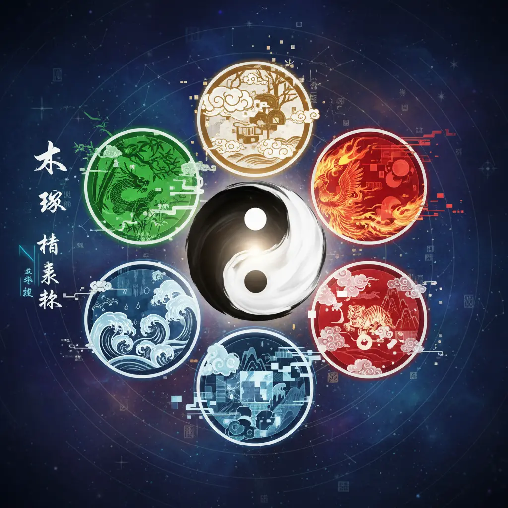 五行結構 - 太極