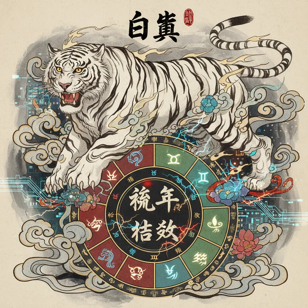 流年吉凶 - 白虎