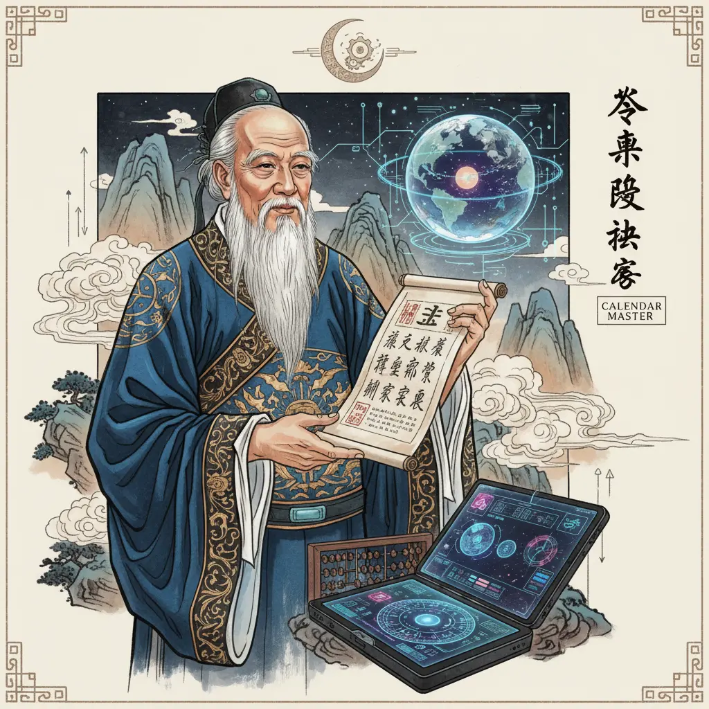 蔡伯勵 - 曆法家