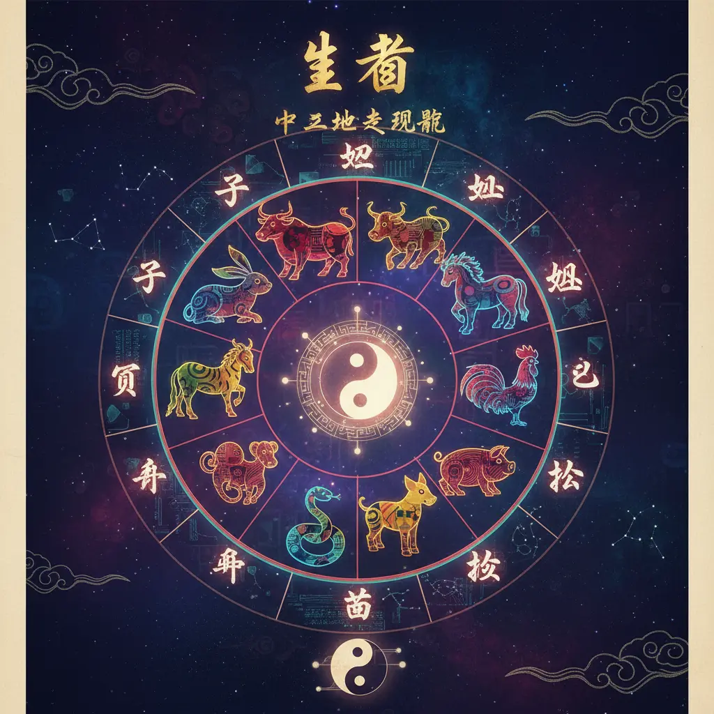 十二地支理論 - 生肖