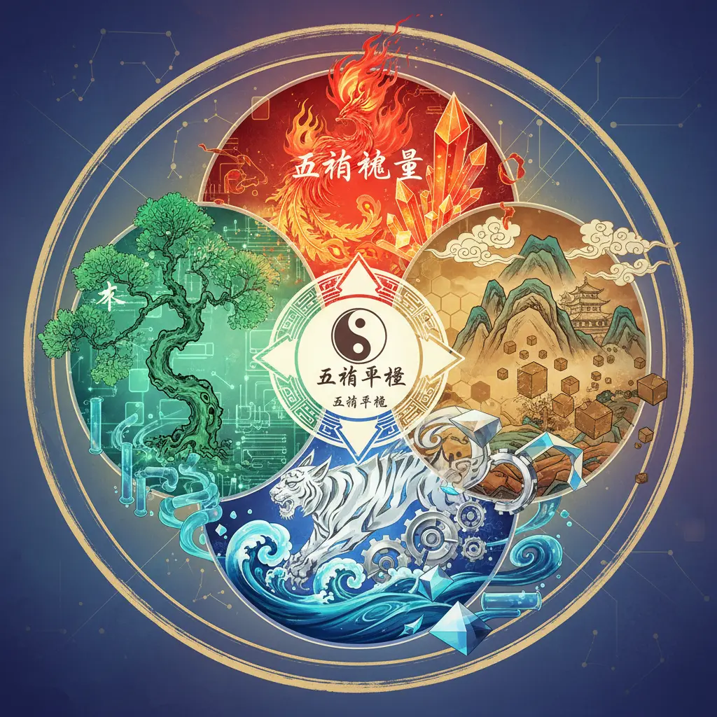 五行平衡 - 五行能量
