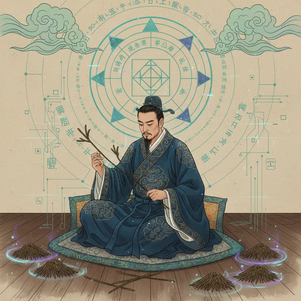 易經 - 蓍草卜卦