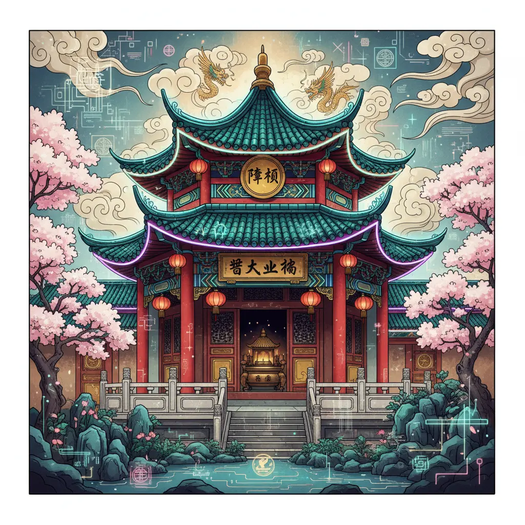 黃大仙廟 - 普慶壇