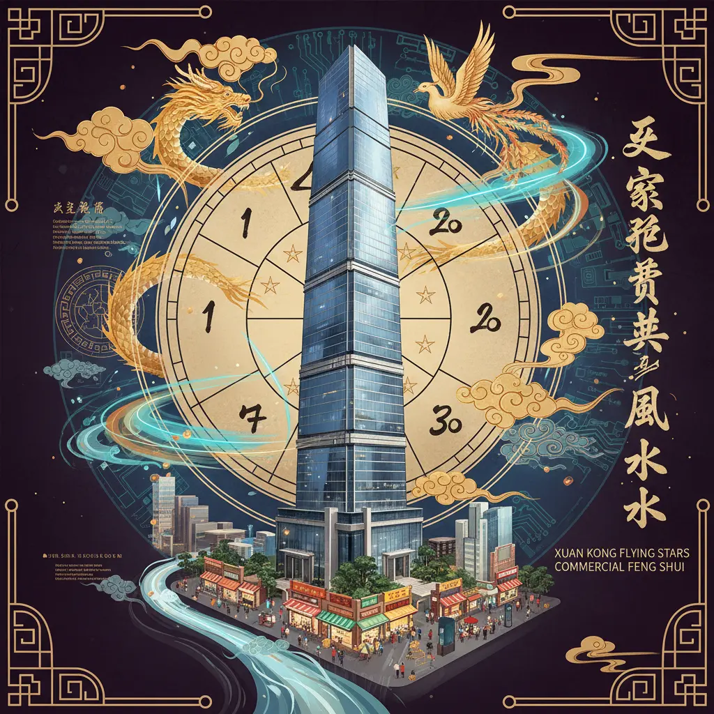 商業風水 - 玄空飛星