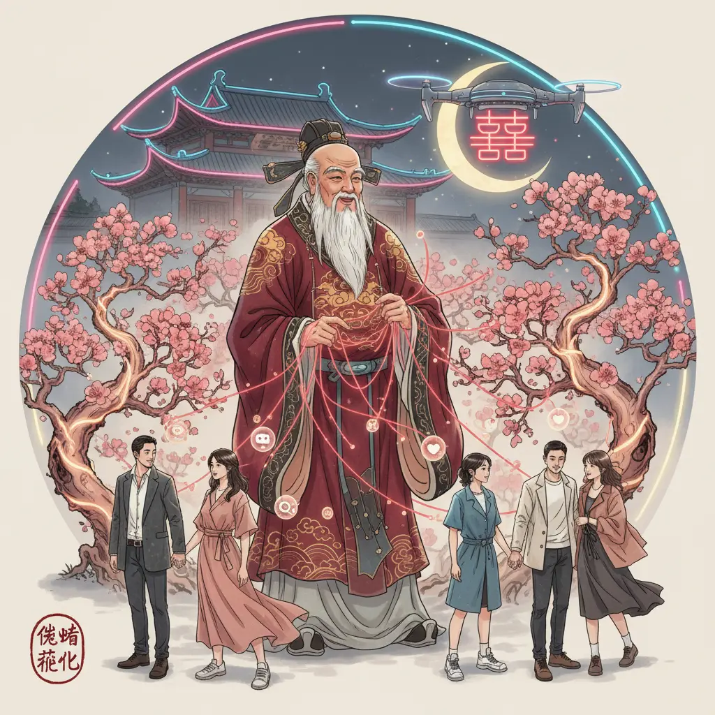 催旺桃花 - 月老