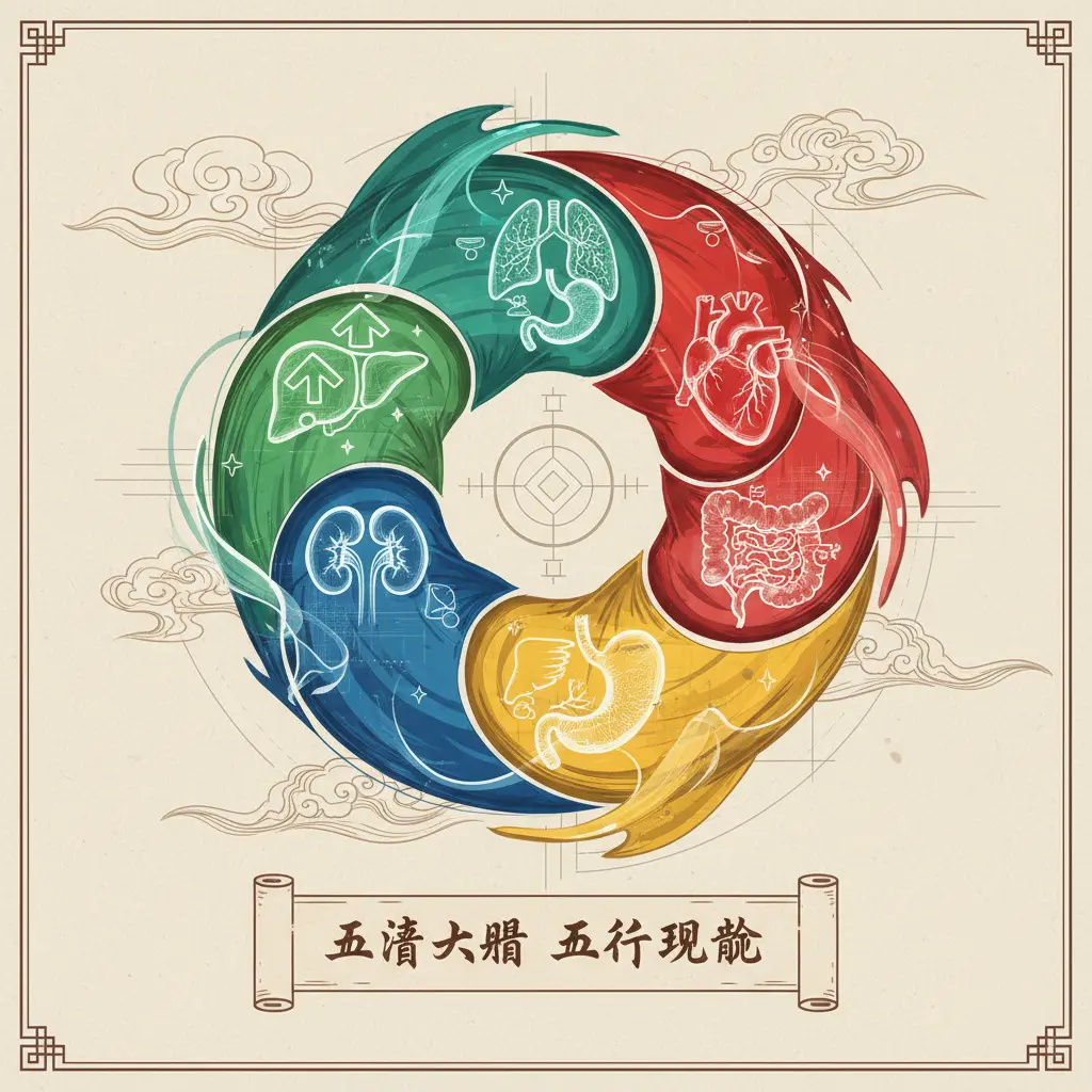 五行理論 - 五臟六腑