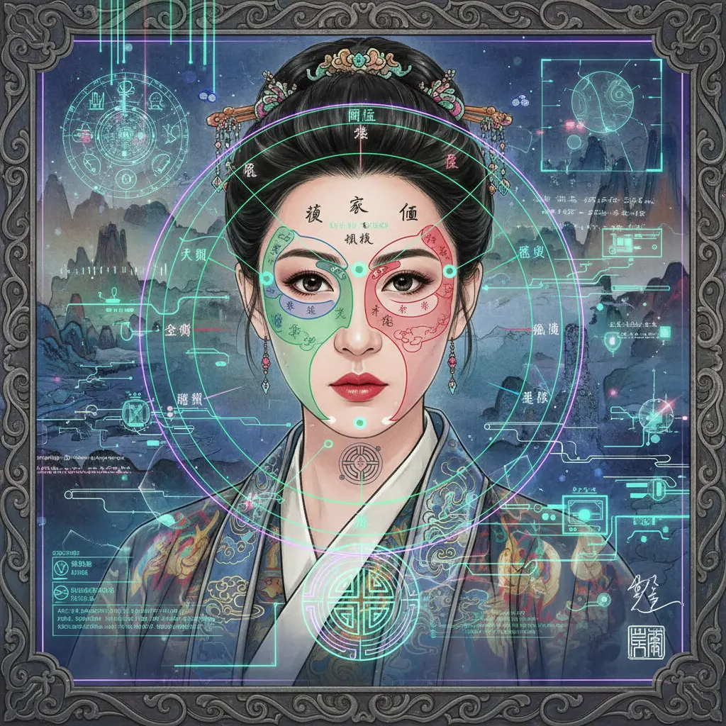 面相分析 - 黎姿